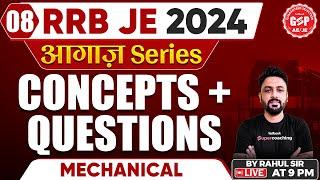 RRB JE 2024 Mechanical Engineering | SSC JE 2025 Mechanical Engineering by Rahul Sir