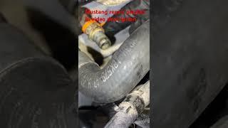 Heater core hose line replacement tip