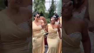 Wow, Beautiful Bridemaids On Wedding Day #lovely #bridemaids #viral #trending #classy