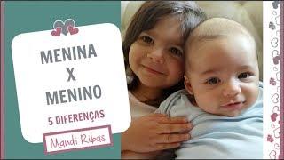 5 DIFERENÇAS ENTRE SER MÃE DE MENINO E MÃE DE MENINA