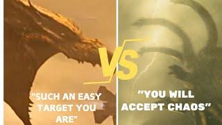 Rodan vs Jets and Ghidorah