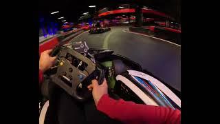 R1 Indoor Karting 1/9/25-Race #3: I Got Pit Maneuver (Not On Purpose) GETS HEATED - Speed 4 (43.700)