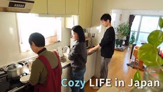 Cozy LIFE in Japan : New Year's calligraphy, Okonomiyaki, Hatsumode!