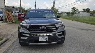 2023 Explorer Feniex Police Lights by EFS Houston Emergency Fleet Service