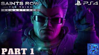 SAINTS ROW 3 REMASTERED Gamplay Walkthrough Part 1 With Dragon The Gamer