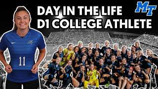 Day in the Life D1 Student-Athlete (Women's Soccer)