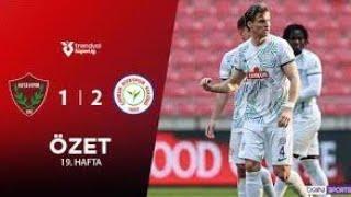 HATAYSPOR ÇAYKUR RİZESPOR 1-2 MAÇ ÖZETİ  GOLLERİ #futbol #football #maçözeti