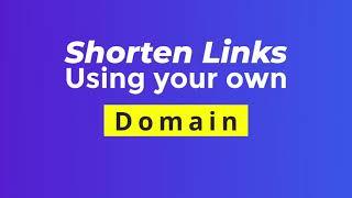 learn how to shorten link using your own domain with cloudflare