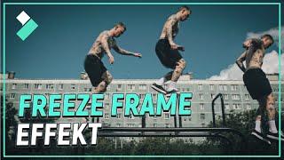 FREEZE FRAME SEQUENCE EFFEkT in Filmora[Tutorial Deutsch]