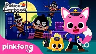 Catch the Thief in the City! | Game Play | Pinkfong The Police | Official Pinkfong