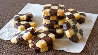 How to Make Checkerboard Cookies (EASY Ice Box Cookie Recipe) | OCHIKERON | Create Eat Happy :)