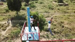 Best Zipline Manufacturing Services in India - Adventure Rocks