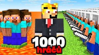 Udělal jsem 1000 HRÁČŮ soutěž v Minecraftu