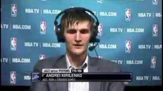 Andrei Kirilenko on NBA TV