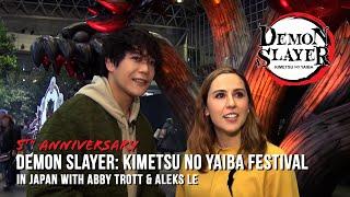 Demon Slayer: Kimetsu no Yaiba Festival 2024  |  IN JAPAN WITH ABBY TROTT & ALEKS LE