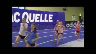 The First Indoor Session of the Running Girls - Nice Workout !