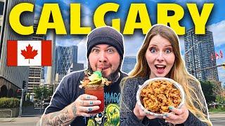 Trying ICONIC FOODS & DRINKS of CALGARY, Alberta! 