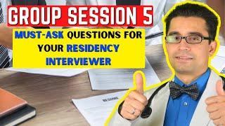 Ask the Right Questions to your Interviewer! 🩺| Group Session