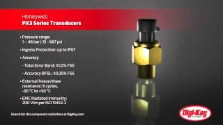 Honeywell PX3 Pressure Transducers | Digi-Key Daily