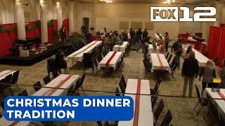 Portland Art Museum hosts annual Potluck in the Park Christmas Dinner