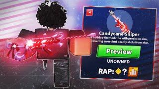 Spending $8,321,940 On The NEW CANDYCANE SNIPER.. (Roblox Blade Ball)