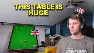 American reacts to Ronnie O'Sullivan 147 break (Snooker)