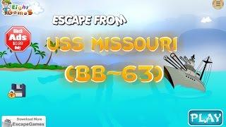 Escape From USS Missouri BB 63 walkthrough EightGames..