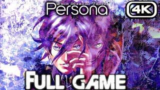 PERSONA 1 Gameplay Walkthrough FULL GAME (4K 60FPS) No Commentary (True Ending)