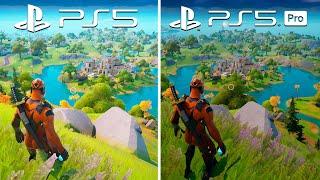 PS5 Fortnite vs PS5 Pro Fortnite... (BRUH)