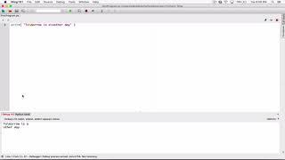 33. The newline escape character ( \n ) - Learn Python