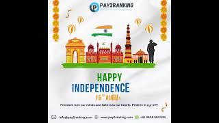 Pay2Ranking Wishes India a Joyous Independence Day!