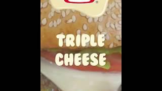 KRAFT Triple Cheese Burger