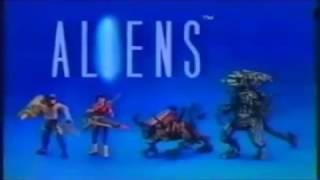 ALIENS toy action figures tv commercial 1993