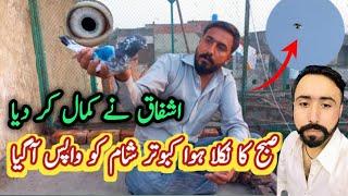 Aj Ashfaq NY naye kabootar gift diye| haiderpathanpigeonclub| khokhar pigeons club|