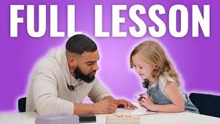 Easy Kindergarten Spelling Lesson