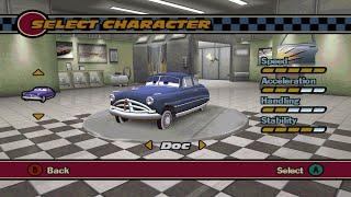 Cars GameCube - Doc Gameplay (Dolphin)