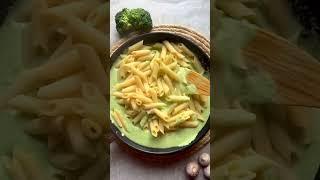 Brokkoli Burrata Pasta Rezept einfach kochen lecker (Anzeige)