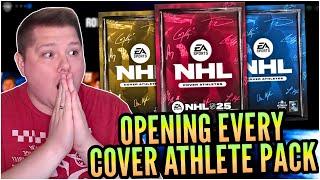 I OPENED EVERY COVER ATHLETE PACK IN NHL 25