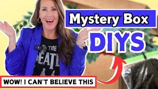 Crafting with a Crazy DIY Mystery Box! Home Decor DIYs you will want to gift!