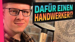 Kunde ruft für alles einen Handwerker.