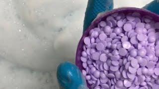 ASMR laundry soap mix, Old Dutch ArcticChill,Dawn, Oxy-All Brightener,baking soda,Pinesol,Downy