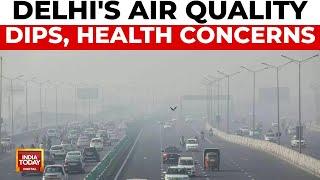 Delhi Air Quality Dips, Stubble Burning Impacts, Health Concerns Rise | India Today News