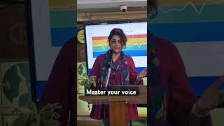 Master your voice | Shagufta yasmeen|watch full video