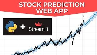 Build A Stock Prediction Web App In Python