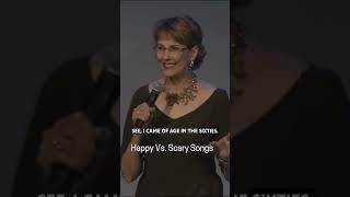 Happy vs Scary Songs @KayFrances #funnymotivationalspeaker #funnykeynotespeaker