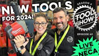 NEW Power Tools from Milwaukee, DeWALT, Hilti and more! Live from NECA!