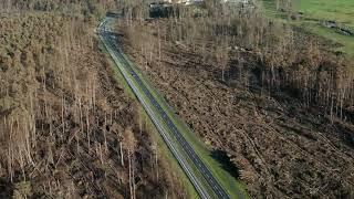 STURMSCHÄDEN Kahl a.Main 2019 Richtung Alzenau