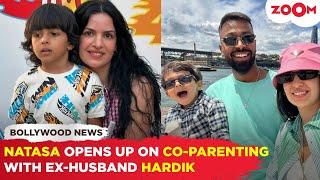 Natasa Stankovic OPENS UP on Co-Parenting with Ex-husband Hardik Panday; DENIES moving to Serbia