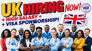 “UK Visa Sponsorship Jobs 2025  | High-Paying Careers & How to Apply Directly!”