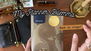 Planner Dilemma - Pocket, Passport, Personal Rings?!